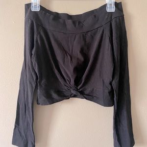 Off-Shoulder Cropped Top